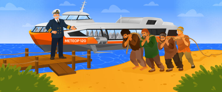 От бурлаков до «метеора»: как самая длинная река Европы стала полигоном новых технологий